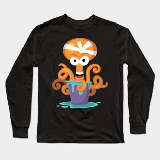 Classic Chef Tako the Octopus Long Sleeve T-Shirt